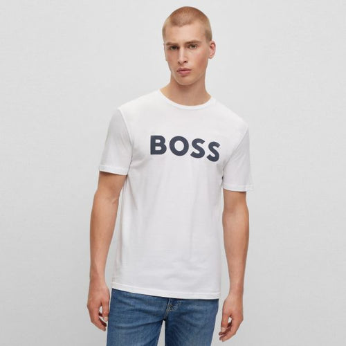 Boss Thinking T-shirt Wit