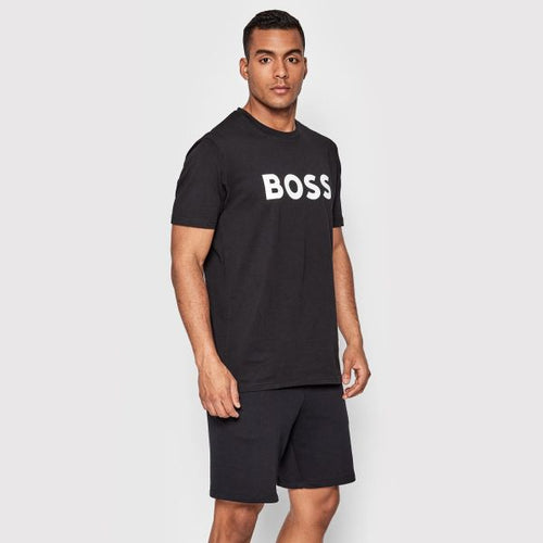 Boss Thinking T-shirt Zwart