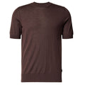 Boss Umauro Knitted T-shirt Bruin