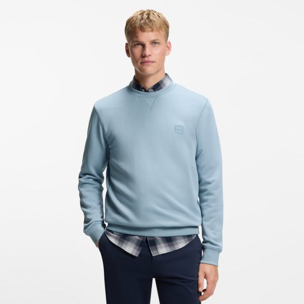 Boss Westart Sweater Licht Blauw