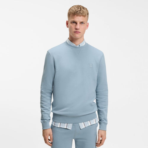 Boss Westart Sweater Licht Blauw