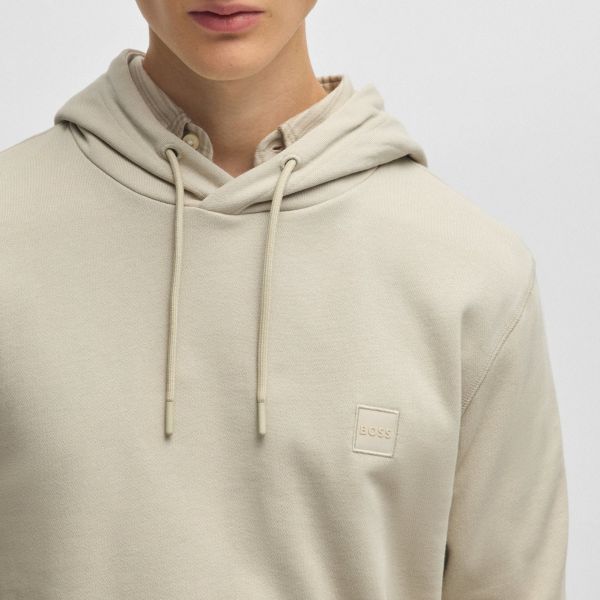 Boss Wetalk Hoodie Beige