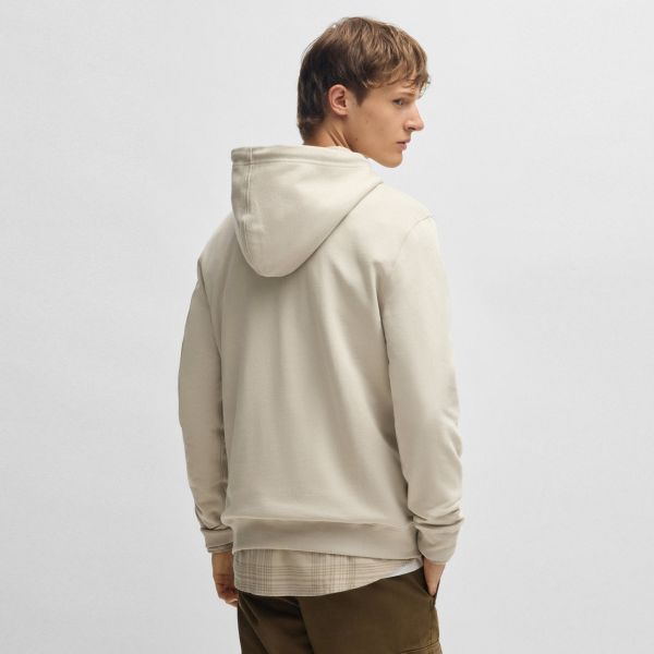 Boss Wetalk Hoodie Beige