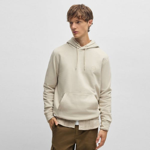 Boss Wetalk Hoodie Beige