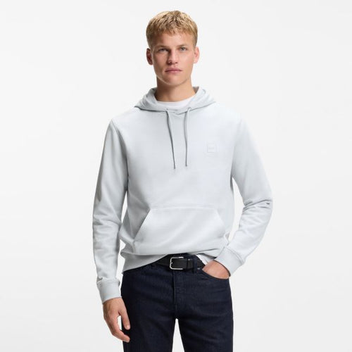 Boss Wetalk Hoodie Licht Grijs