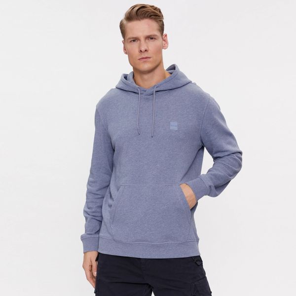 Boss Wetalk Hoodie Blauw
