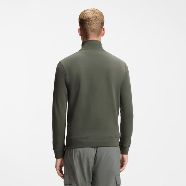 Boss Zetrust Half Zip Sweater Antraciet