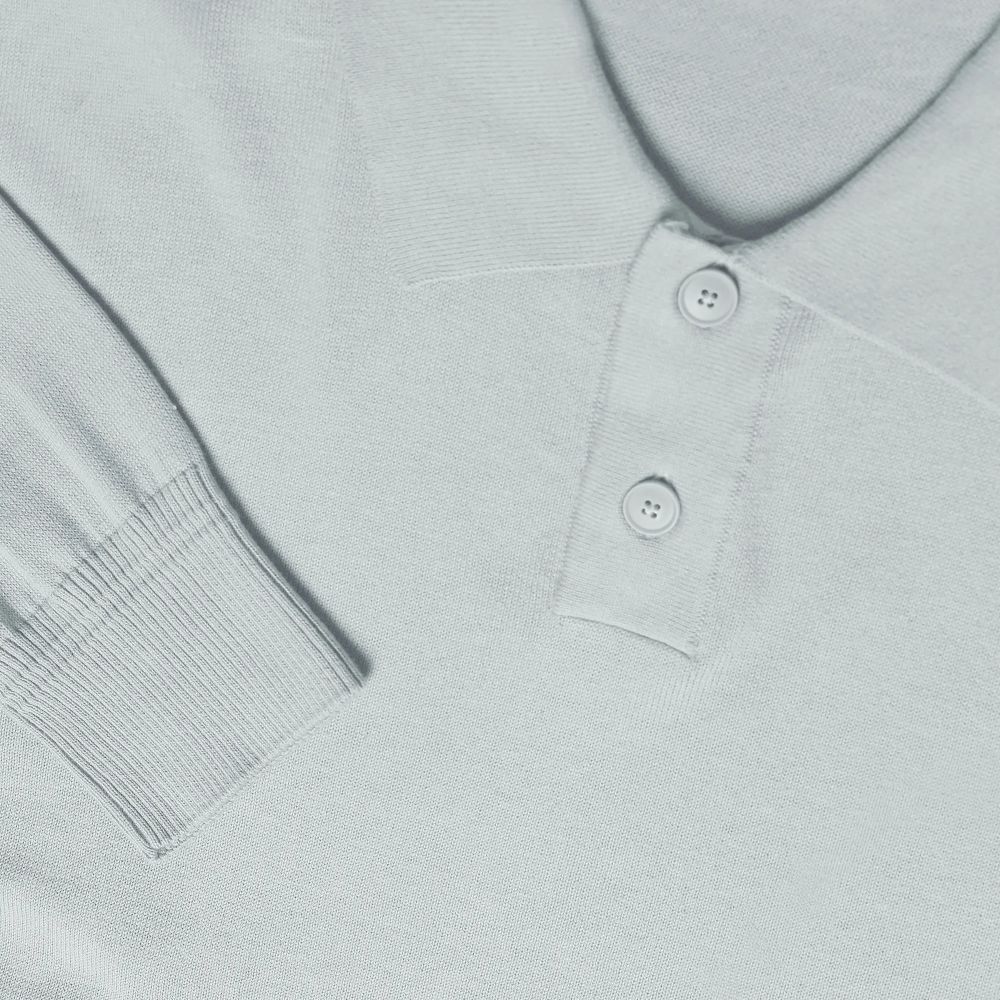 Boss Asac Poloshirt Pullover Grau