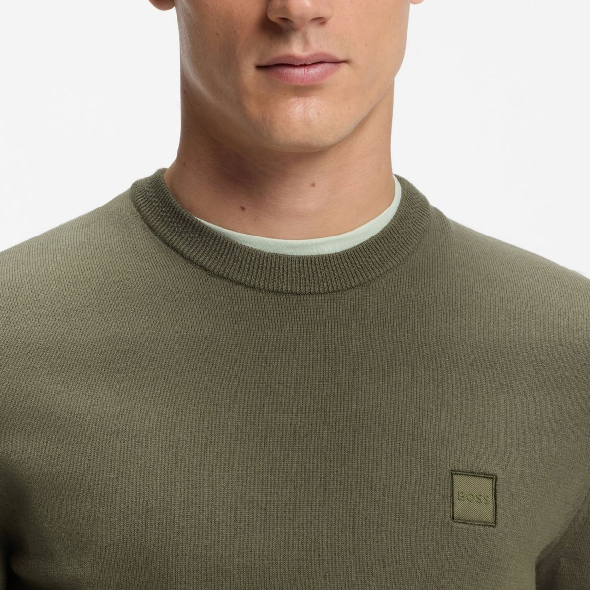 Boss Kanovano Sweater Donker Groen