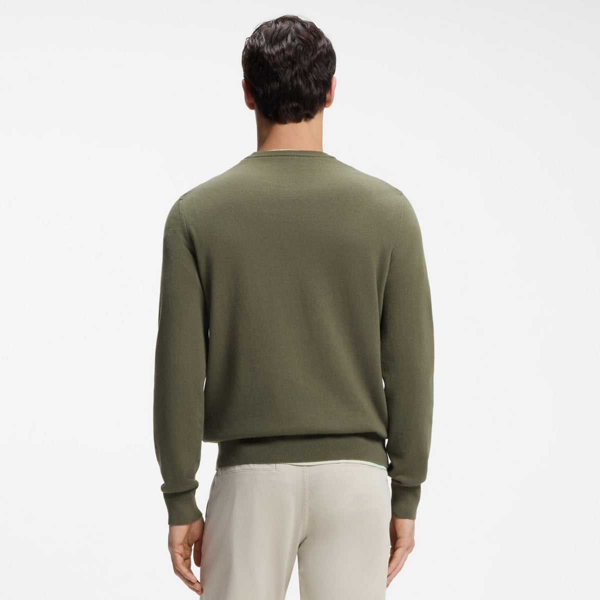Boss Kanovano Sweater Donker Groen
