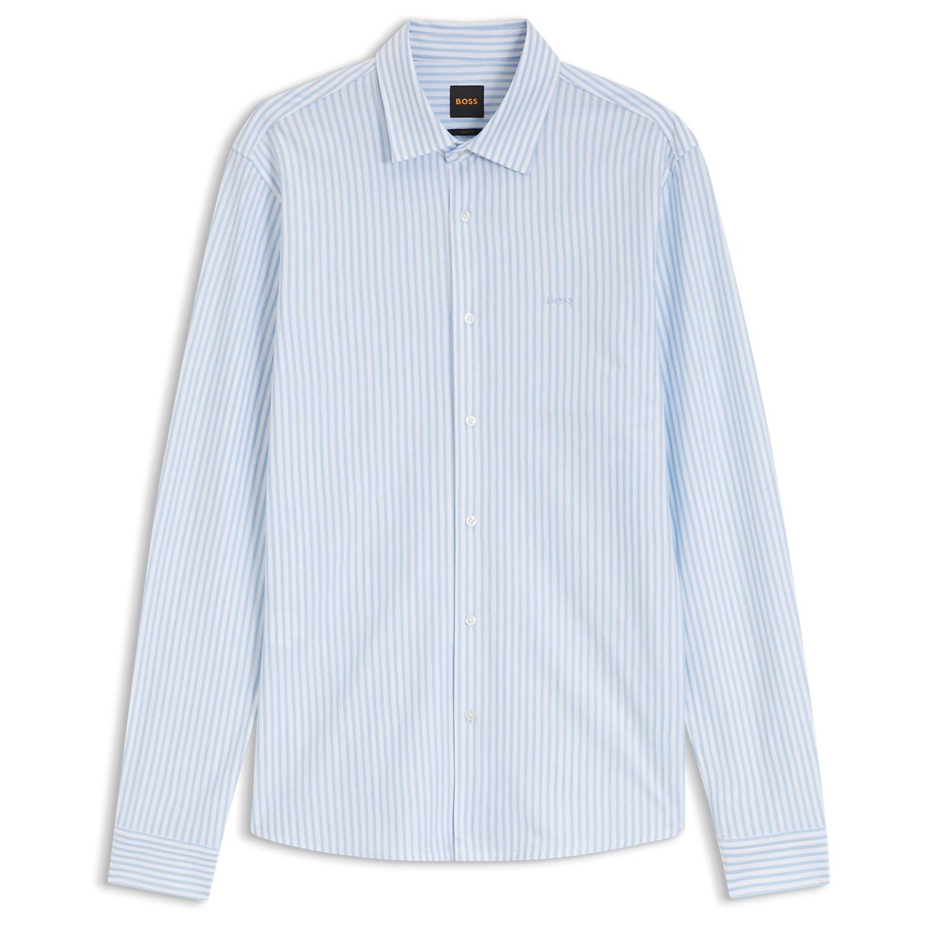 Boss Mysoft Overhemd Blauw