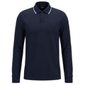 Boss Passerford Longsleeve Polo Navy