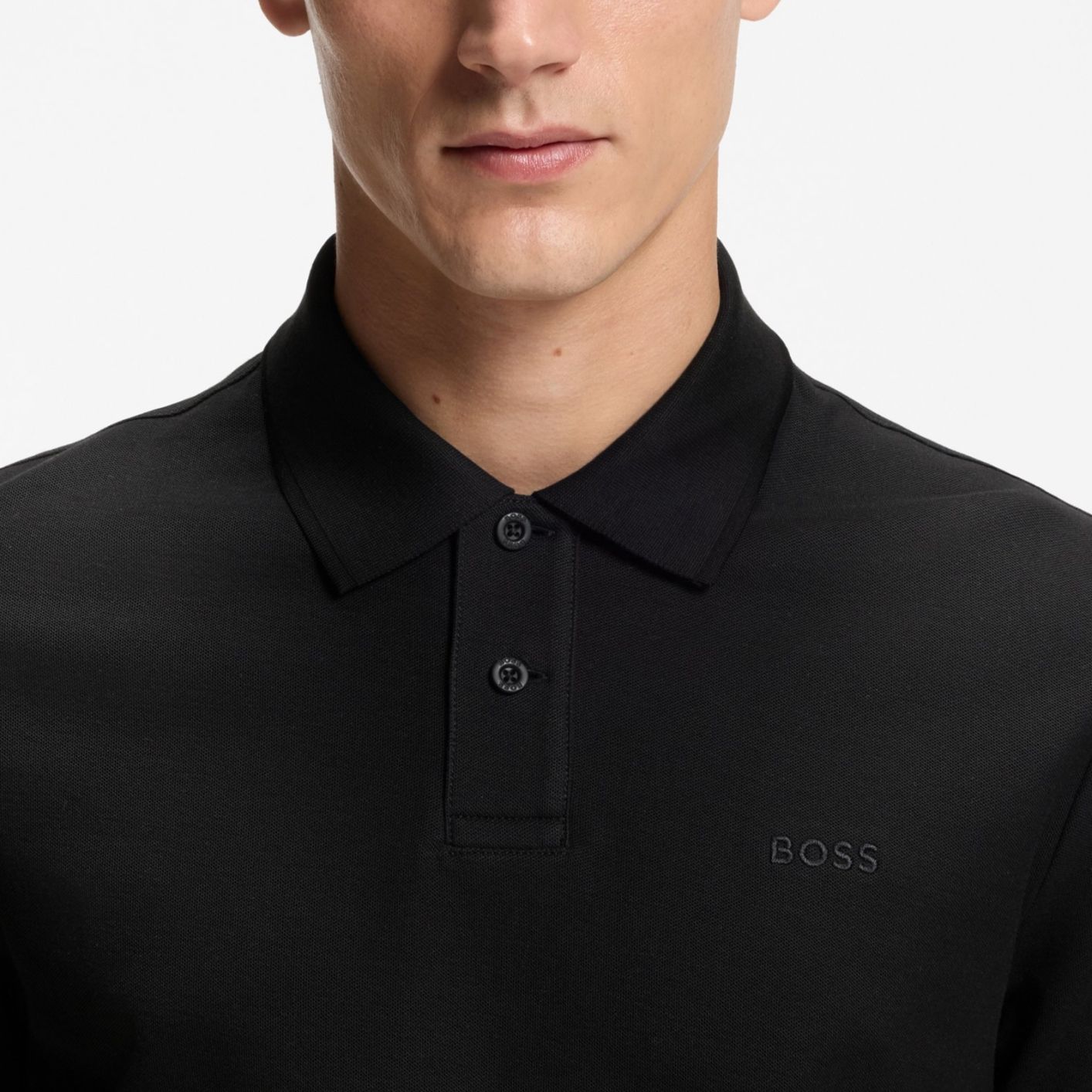 Boss Phoenix Polo Zwart