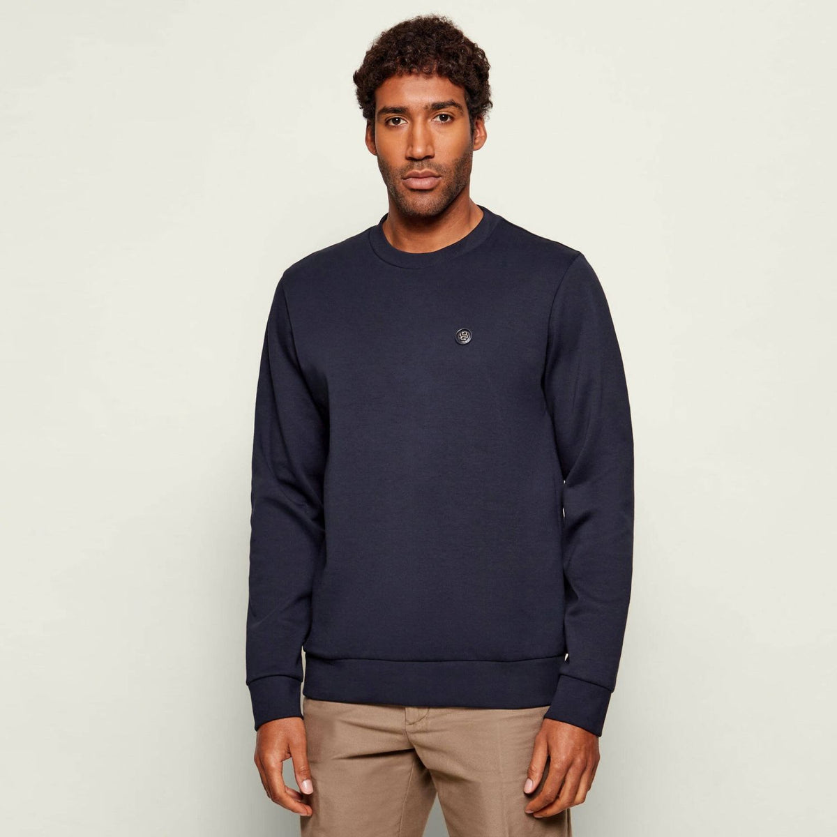 Boss Sharpe Sweater Navy
