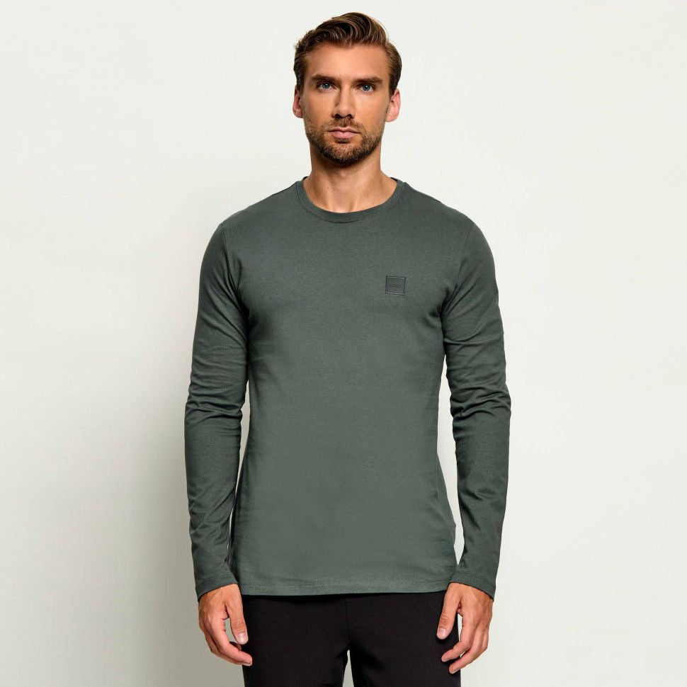 Boss Tacks Longsleeve T-shirt Groen