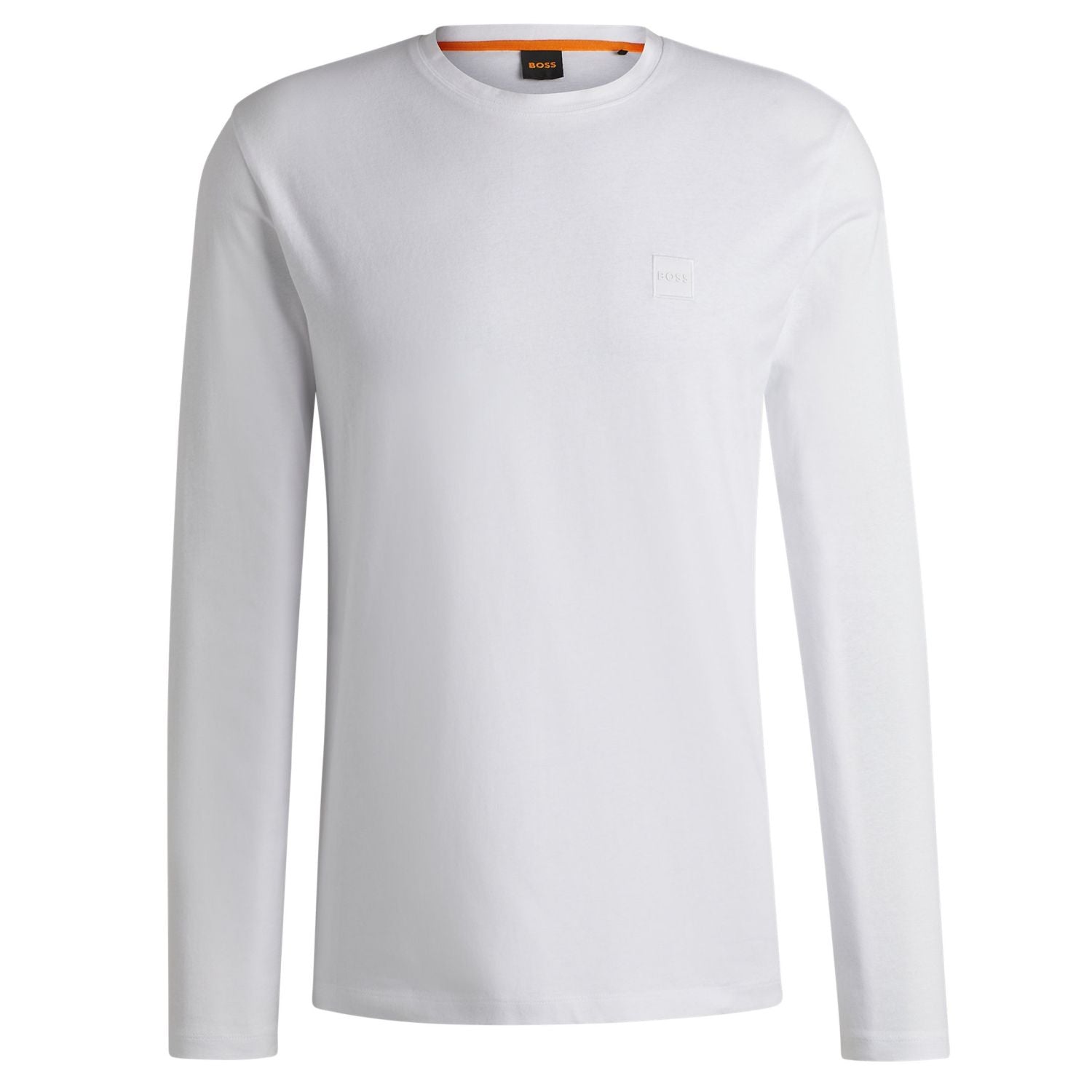 Boss Tacks Longsleeve T-shirt Wit