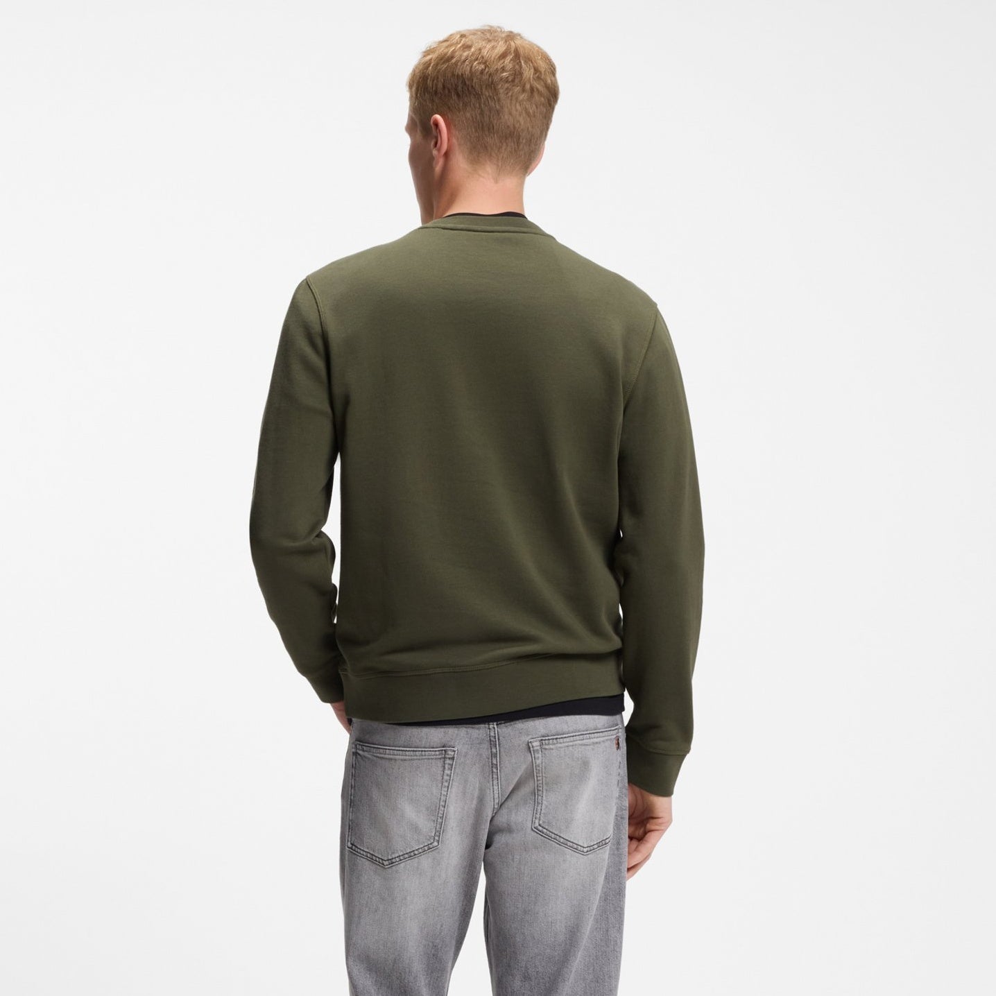 Boss Westart Sweater Donker groen