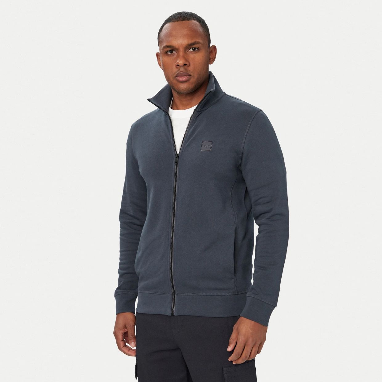 Boss Zestart Vest Donker Blauw