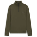 Boss Zetrust Half Zip Sweater Donker Groen