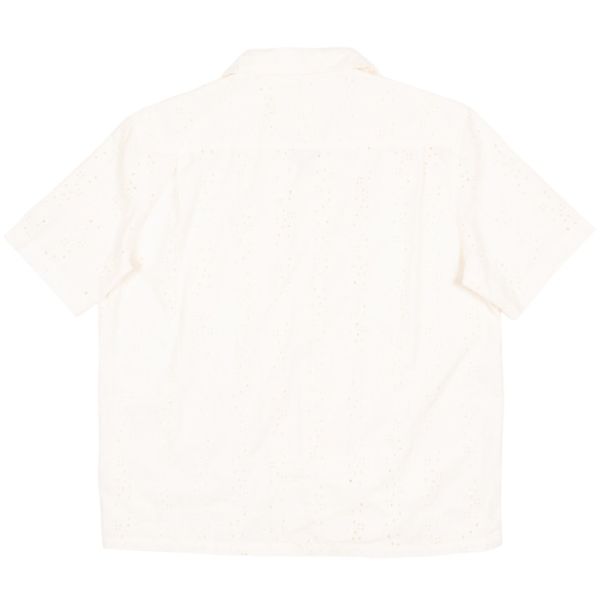 Bram's Fruit Broderie Overhemd Off White
