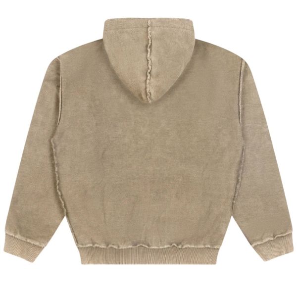 Bram’s Fruit Chest Pocket Hoodie Beige