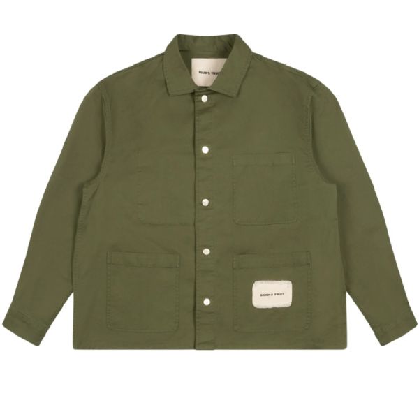Bram's Fruit Chore Overshirt Groen