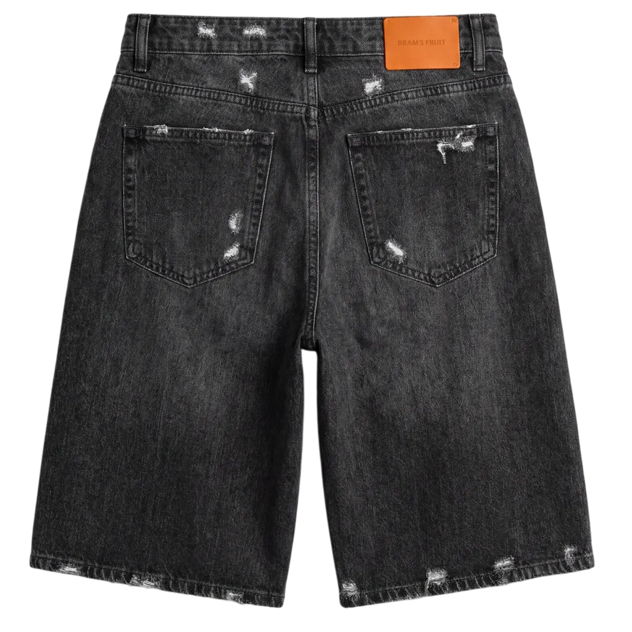 Bram’s Fruit Denim Korte Broek Zwart