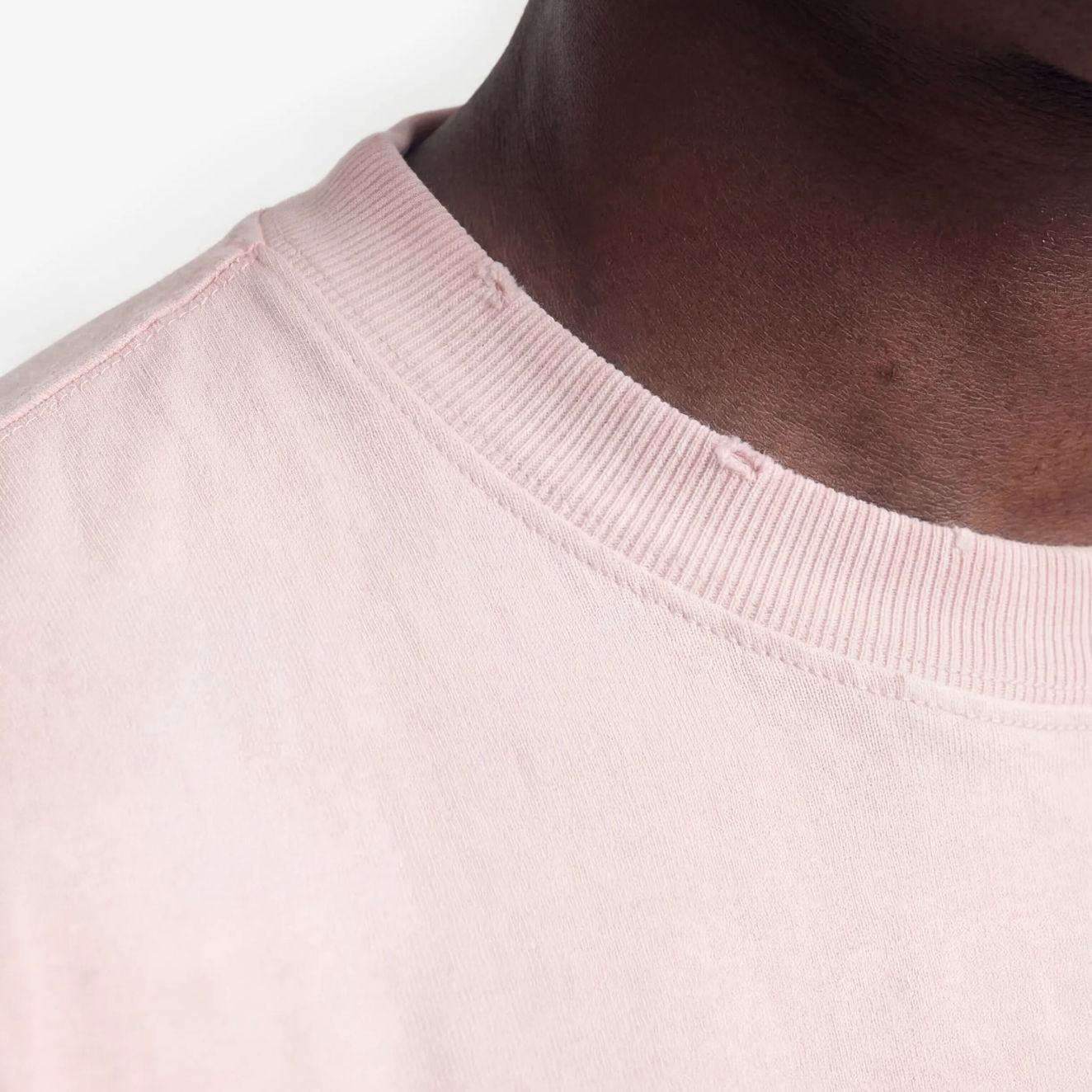 Bram’s Fruit Distressed Big Lemon Outline T-shirt Roze