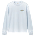 Bram’s Fruit Distressed Leaf Longsleeve T-shirt Licht Blauw