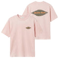 Bram’s Fruit Distressed Leaf T-shirt Roze