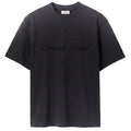 Bram’s Fruit Distressed Script Logo T-shirt Zwart