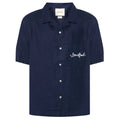 Bram's Fruit Garden Hose Linen Overhemd Navy