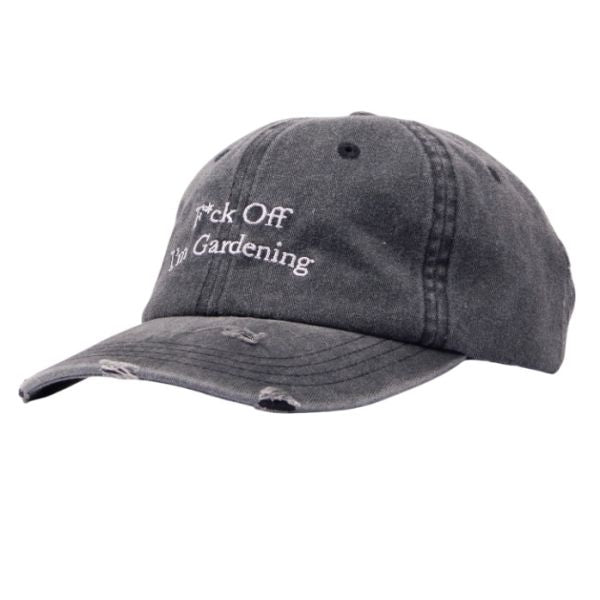 Bram's Fruit Gardening Distressed Cap Antraciet
