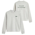 Bram's Fruit Gardening Distressed Longsleeve T-shirt Grijs