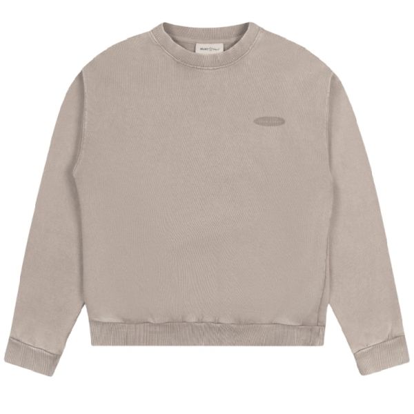 Bram's Fruit Gardening Distressed Sweater Beige