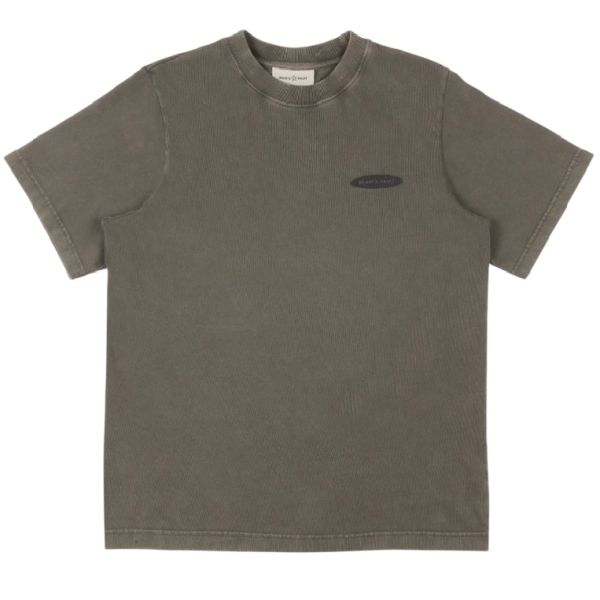 Bram's Fruit Gardening Distressed T-shirt Antraciet