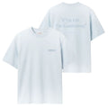 Bram's Fruit Gardening Distressed T-shirt Licht Blauw