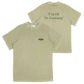 Bram's Fruit Gardening Distressed T-shirt Licht Groen