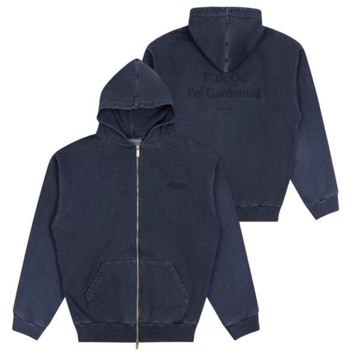 Bram's Fruit Gardening Distressed Vest Navy