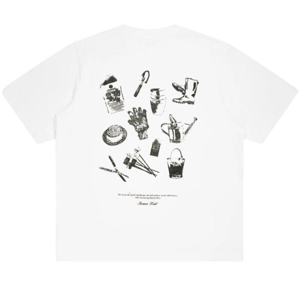 Bram’s Fruit Gardening Kit T-shirt Wit
