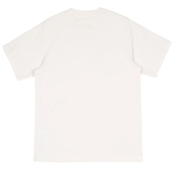 Bram's Fruit Gardening Raglan T-shirt Wit