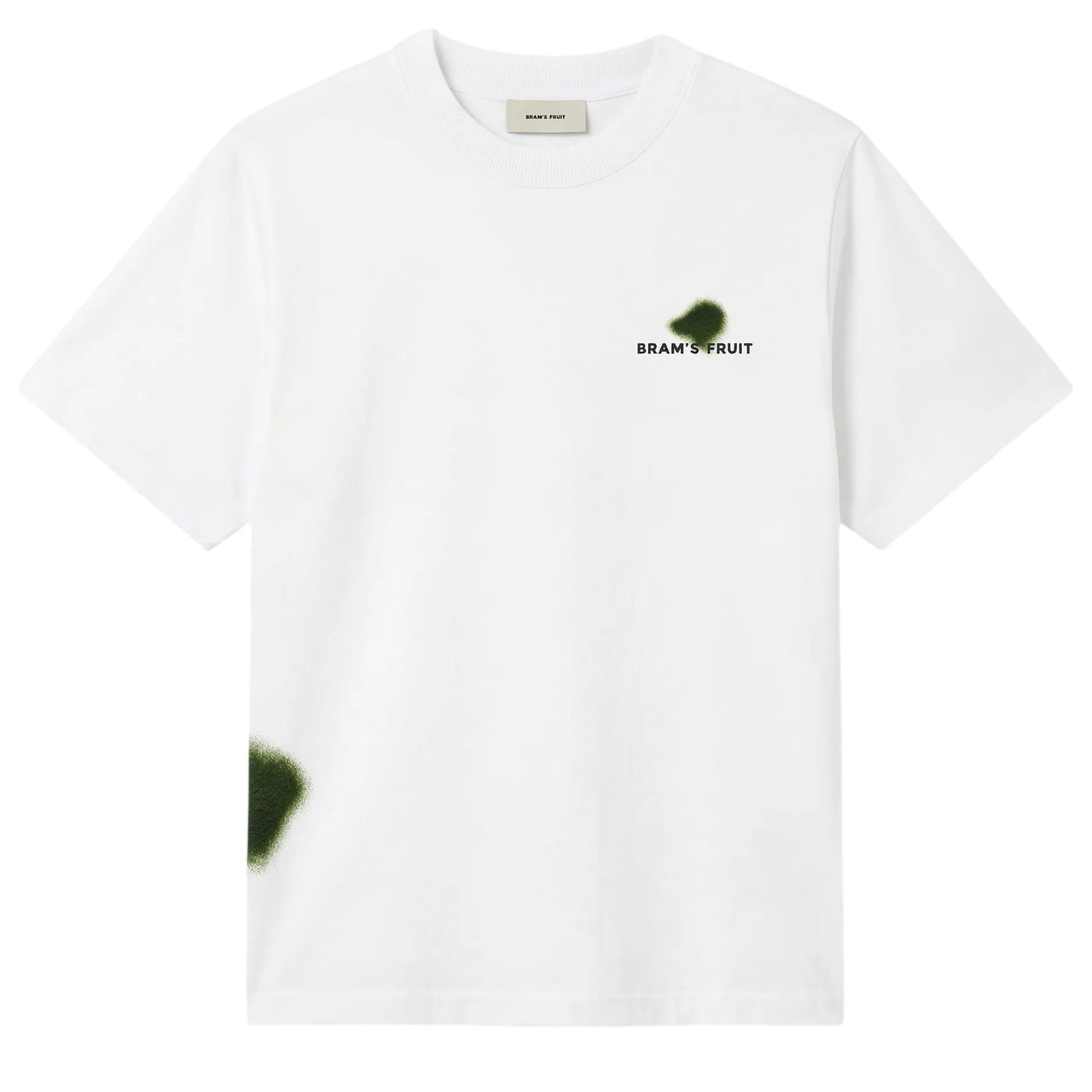 Bram’s Fruit Grass Stain Longsleeve T-shirt Wit