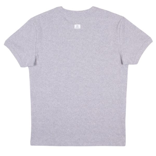 Bram’s Fruit Heavy Rib T-shirt Grijs