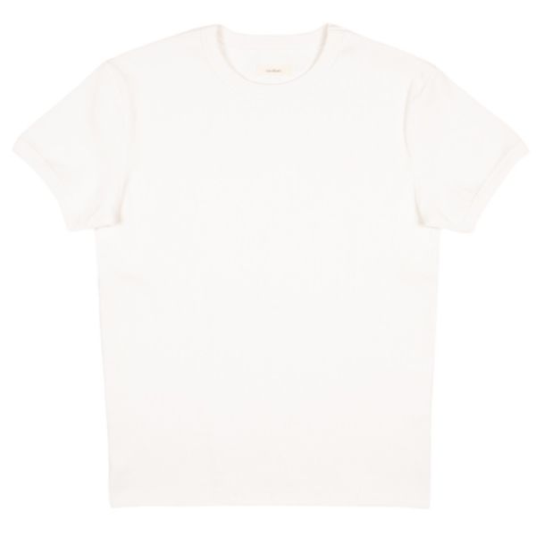 Bram’s Fruit Heavy Rib T-shirt Wit