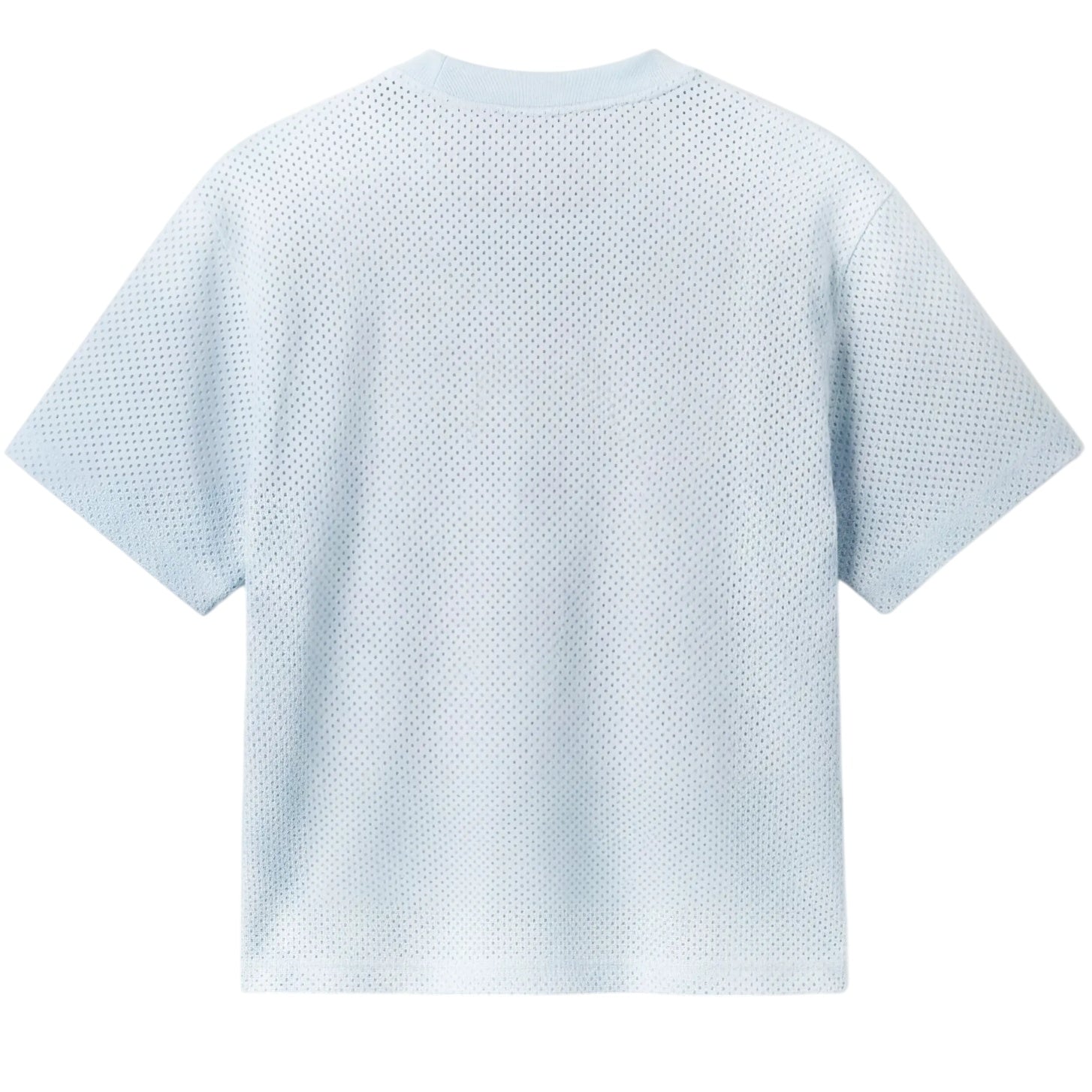 Bram’s Fruit Mesh Logo T-shirt Licht Blauw