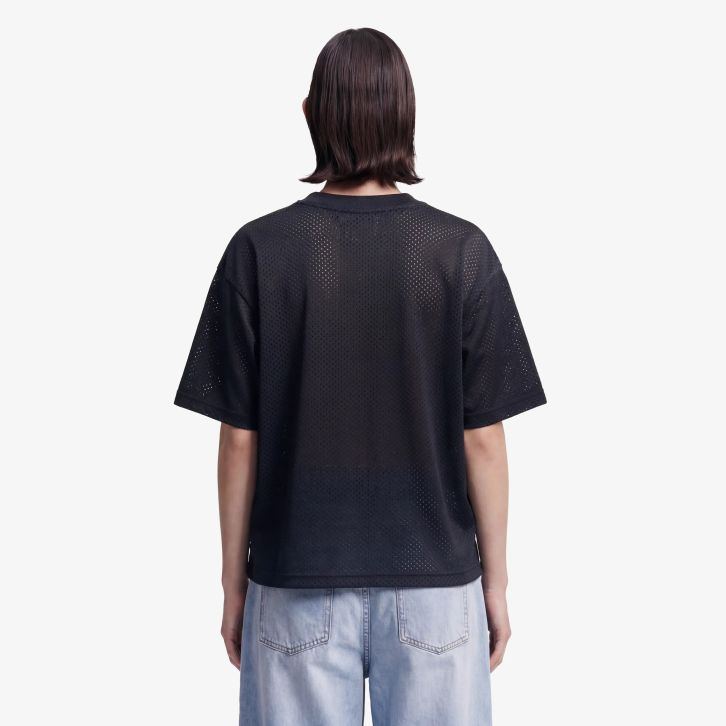 Bram’s Fruit Mesh Logo T-shirt Zwart