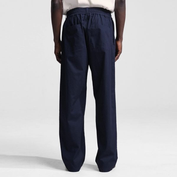 Bram's Fruit Ripstop Text Logo Broek Navy