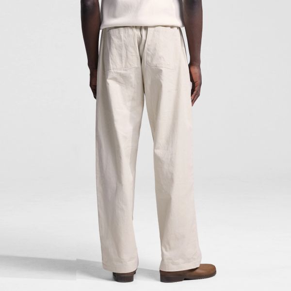 Bram's Fruit Ripstop Text Logo Broek Off White