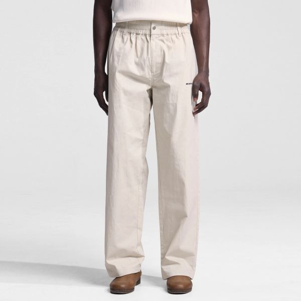 Bram's Fruit Ripstop Text Logo Broek Off White