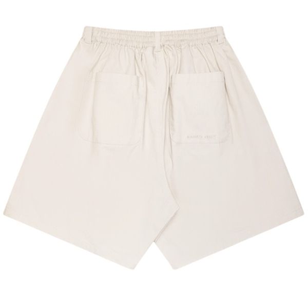 Bram's Fruit Ripstop Text Logo Korte Broek Off White